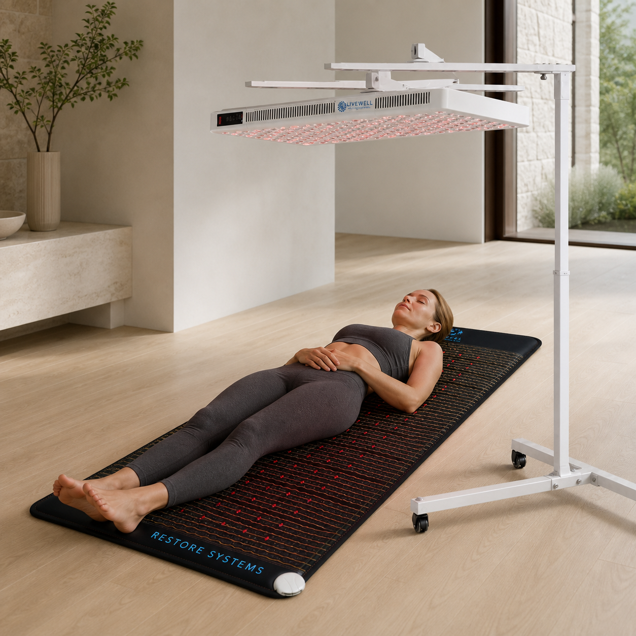 Fountain of Youth Protocol 1 in a private wellness suite