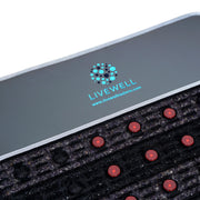 Livewell Restore Kinetic — Livewell Kinetic Mat Logo Detail